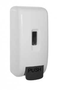 Distributeur lotion manuel pour lotion liquide, lotion mousse, et gel hydroalcoolique