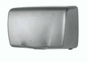 Sèche-mains air pulsé inox pour le séchage de vos mains